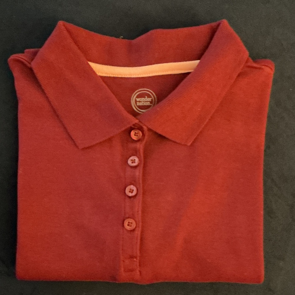Polo Shirts Burgandy